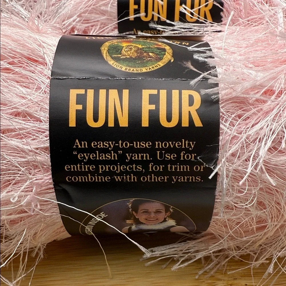 Bernat Boa and Fun Fur Yarn Bundle